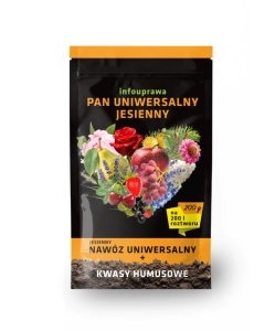 Pan Uniwersalny Jesienny nawóz do owoców, kwiatów, ziół, roślin ozdobnych infouprawa